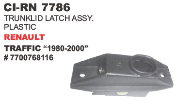 Trunklid Latch Assy Renault