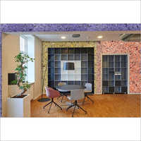 Liquid Wallpaper - Cellulose Fibers Material, 10-12 Sq M/kg Coverage, 24 Hours Drying Time, Matte Purple Finish, Low Voc Levels