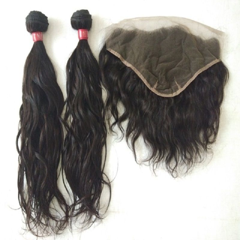 Black Wavy Human Hair Extensions
