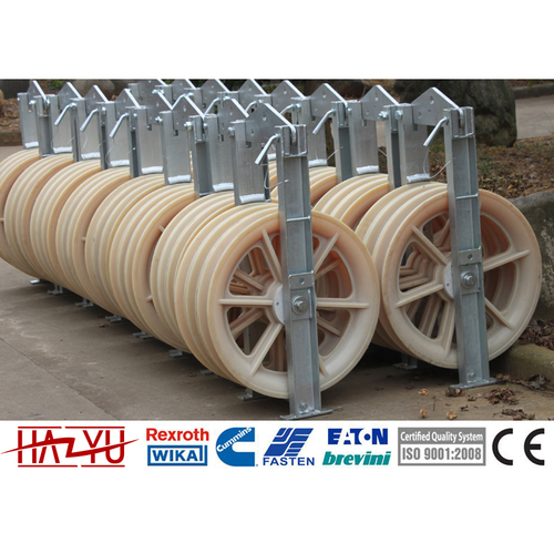 SHSN-508X100 Transmission Line Accessories Three Nylon Conductor Pulley By Wuxi Hanyu Power Equipment Co., Ltd