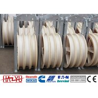 SHSN-822X110 Customized Bundled Stringing Block Three Nylon Conductor Pulley