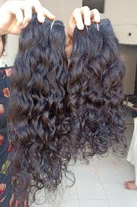 Temple Donated Raw Curly Human Hair