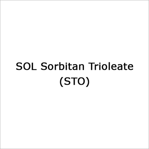 Sorbitan Tri Oleate