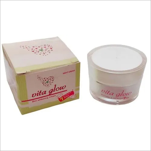 Vita Glow Skin Whitening Cream Age Group: After 12 Years Old Age People Can Start Using