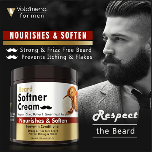 Volamena Beard Softener Cream Nourishes & Soften 100 Ml