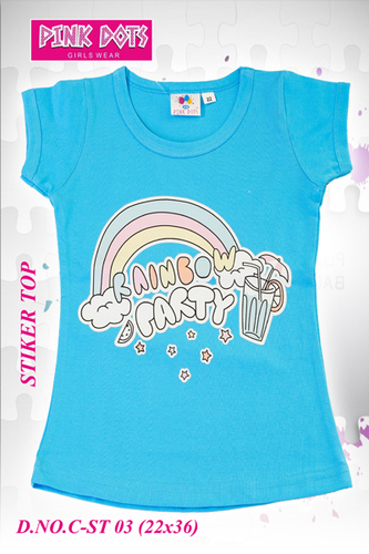 Rainbow Party Girls Top