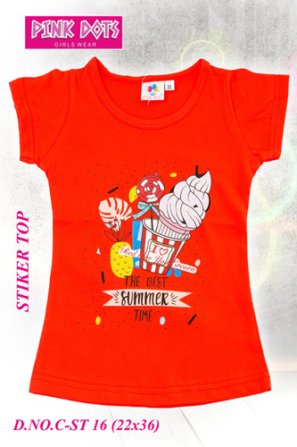 Best Summertime Print Girls Top