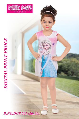 Digital Print Frock