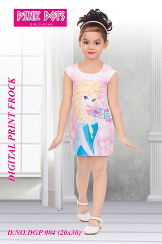 Pink Dot Hosiery Frock