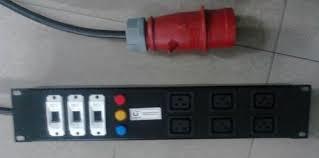 Power Distribution Unit 3 Phase IEC C19 X 6 Socket