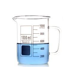 1000ml borosilicate glass beaker with handle