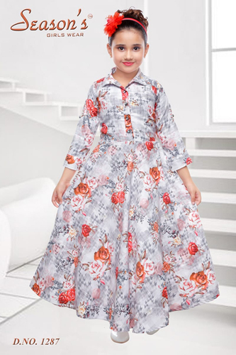 Gray Girl Western Frock