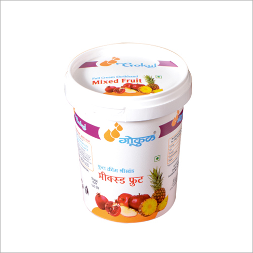 Full Cream Mixed Fruit - 250g Low Fat, White Color | Ideal for Adults, Old-Aged, and Children, Versatile Mixed Fruit Composition