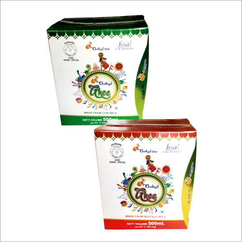 500 Ml Ghee - 500 Grams, Low Fat Content, Spiced & Herb Infused Flavor For Adults, Children, And Older Adults