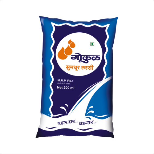 200 ML Lassi - 200 Grams, Low Fat Content, Original Flavor | White Color, Suitable for Adults, Children, and Old-Aged Individuals