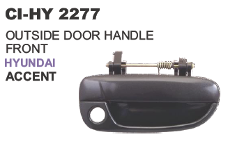 Outside Door Handle Front Hyundai Accent