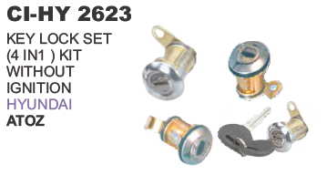 Key lock set kit without Ignition Hyundai