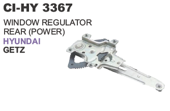Window Regulator Rear Hyundai Getz