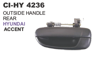 Out side handle Rear Hyundai Accent