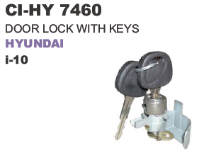 Door Lock with Keys Hyundai i10