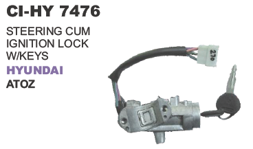 Steering Cum Ignition Lock w/keys Hyundai