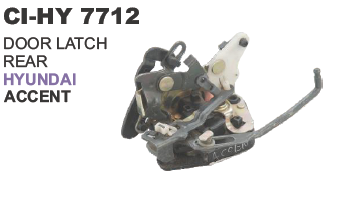 Door Latch Rear Hyundai Accent