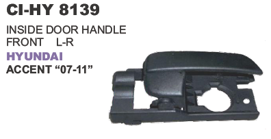Inside door handle Front LH/RH Hyundai Accent