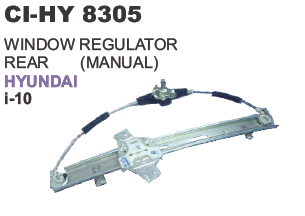 Window Regulator Rear Manual Hyundai i10