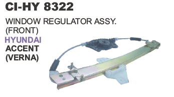 Window Regulator Assy Front Hyundai Accent