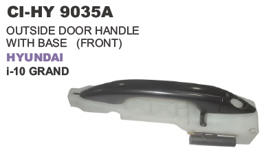 Outside Door Handle With Base Front Hyundai i10 Grand