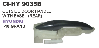 Outside Door Handle with Base Rear Hyundai i10 Grand