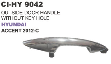 Outside Door Handle without Keys Hole Hyundai Accent