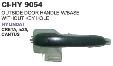 Outside Door Handle w/Base without Keyhole Hyundai  creta , cantus