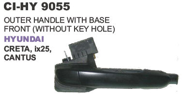 Outer handle With Base Front without Key Hole Hyundai Creta , cantus
