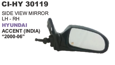 Side View Mirror Hyundai Accent