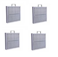 Filter Cartridge - Micro Fiber And Synthetic Fiber, 590mm X 590mm X 50mm, White Color - Pre Filter For Dc Motors, Non-washable, Ideal For Sugar, Steel, Paper, And Cement Industries