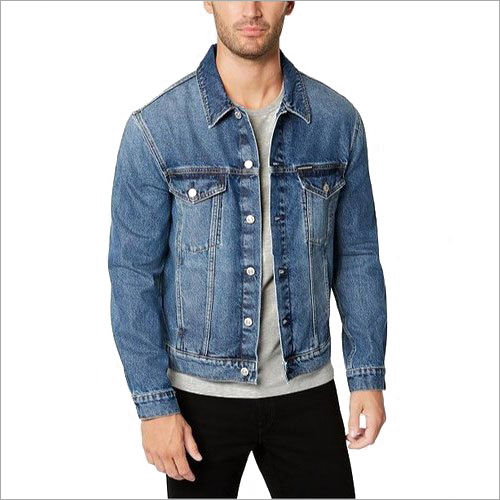 Blue Mens Denim Jacket