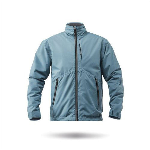 Blue Mens Nylon Jacket