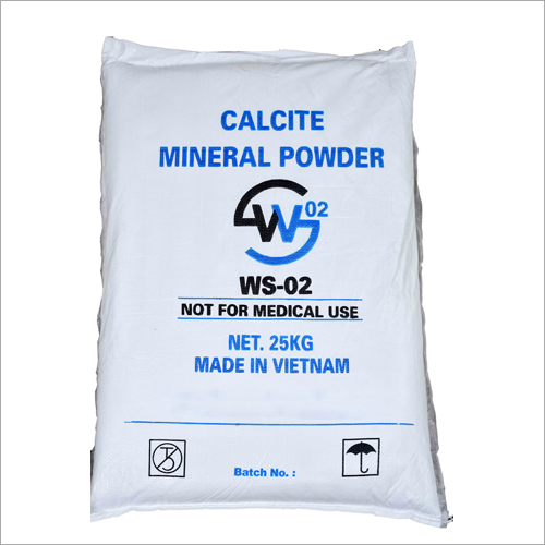 White Calcite Mineral Powder