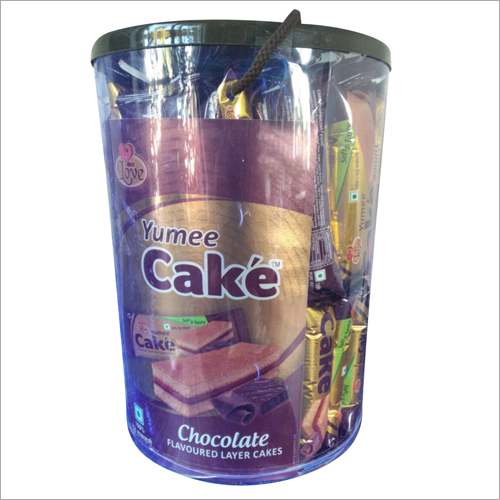 Chocolate Flavour Layer Cake - Solid Form | Rich Chocolate Delight, Luxurious Layers for an Exquisite Dessert Experience