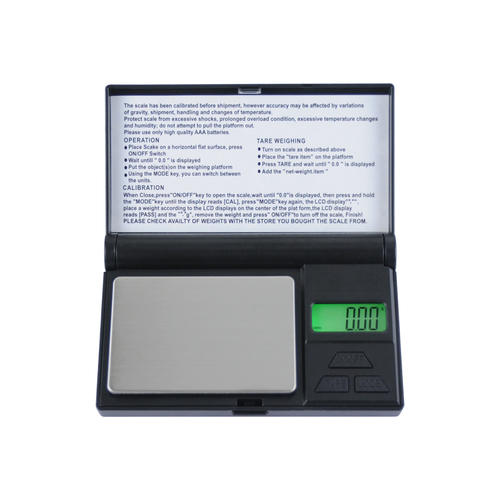 Bdscales High Quality Jewelry Scales 0.01G 0.1G Portable Electronic Digital Pocket Scale Capacity Range: 100G/200G/500G Gram (G)