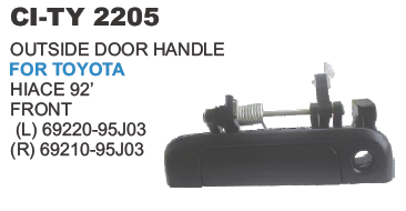 Outside Door Handle Toyota Hiace