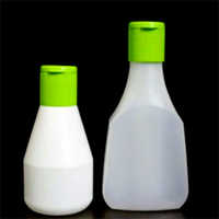 Green Mint Sauce Bottle