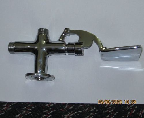 Brass Paddle Cock (Foot Operated Tap)