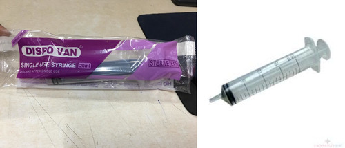 Dispovan Syringe 20ml without needle