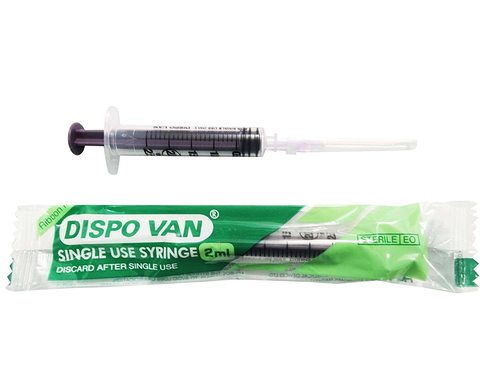 Dispovan Syringe 2ml With needle