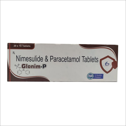 Glonim P- Nimesulide & Paracetamol Tablets General Medicines