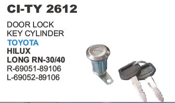 Door Lock Key Cylinder Toyota Hilux