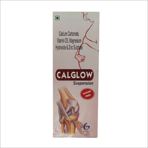 CALGLOW - Calcium Carbonate,Vitamin D3,Magnesium hydroxide & Zinc Sulphate