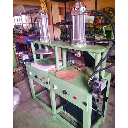 Double Head Paper Plate Making Machine